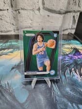 2024-25 Panini Prizm - Jared McCain #222 Green Prizm (RC)