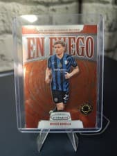 2023 Panini Prizm FIFA Club World Cup Nicolò Barella #11 En Fuego 2/01