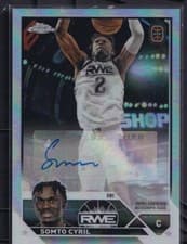 2023-24 Topps Chrome OTE Overtime Elite - Autographs Somto Cyril #A-SCA (AU, RC)