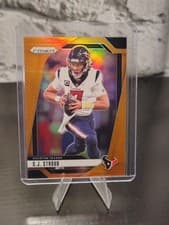 2024 Panini - Prizm Football C.J. Stroud #111 Orange Prizm PRIZM 019/249
