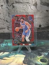 2024-25 Panini Select - Courtside Joel Embiid #236 Red Wave Prizm
