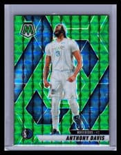 2024-25 Panini Prizm Mosaic Anthony Davis #118 Green
