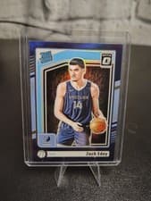 2024-25 Panini Donruss Optic - Rated Rookie Zach Edey #288 Purple Prizm (RC)