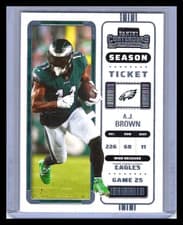 2023 Panini Contenders Football A.J. Brown #77