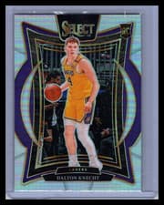 2025 Panini Select Prizm Dalton Knecht #91 Silver RC