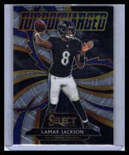 2021 Panini Select Turbocharged Lamar Jackson #T8