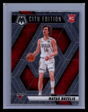 2025 2024-25 Panini Mosaic City Edition Matas Buzelis #273 RC