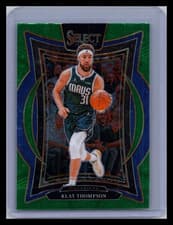 2025 2024-25 Panini Select Prizm Klay Thompson #38 Green