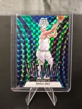 2024-25 Panini Mosaic - Elevate Nikola Jokić #20 Green Mosaic Prizm