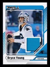 2024 Panini Donruss Threads Bryce Young #DTH-BYO Clothing patch