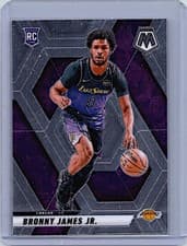 2025 2024-25 Panini Mosaic Bronny James Jr. #214 RC