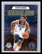 2025 2024-25 Panini Mosaic Thunder Road Anthony Edwards #NO. 4