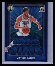 2024-25 Panini Donruss Optic Winner Stays Jayson Tatum #2 Purple Holo Prism