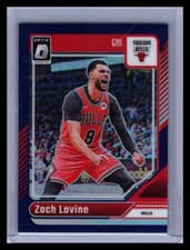 2025 2024-25 Donruss Optic Prizm Zach LaVine #34
