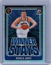 2024-25 Panini Donruss Optic Winner Stays Nikola Jokic #6 Silver