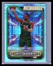 2025 Topps Chrome Giannis Antetokounmpo #41 Refractor