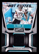 2020 Panini Playbook Hot Routes DJ Chark Jr. #HR-DC Patch 268/299
