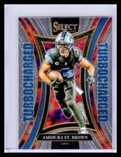 2025 2024 Panini Select Turbocharged Amon-Ra St. Brown #25