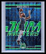 2025 2024-25 Panini Mosaic Jam Masters Dereck Lively II #JM-18 Green Insert