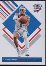 2024-25 PANINI NBA HOOPS SHAI GILGEOUS-ALEXANDER #283