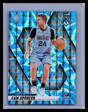 2025 2024-25 Panini Mosaic Cam Spencer #227 Blue Reactive RC
