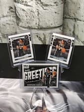 2024-25 NBA Hoops - STEPHON CASTLE - GREETINGS & BASE ROOKIE ~ 3 RC CARD LOT