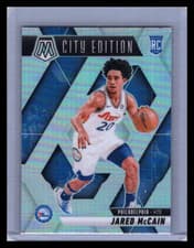 2024-25 Panini Mosaic City Edition Jared McCain #277 Silver RC
