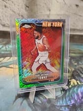 2024-25 Topps Chrome - Karl-Anthony Towns, Karl-Anthony Towns #52 Green Topps...