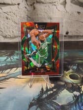 2024-25 Panini Select - Concourse Jaylen Brown #29 Red Cracked Ice Prizm