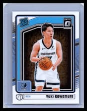 2025 2024-25 Panini Donruss Optic Rated Rookie Yuki Kawamura #287