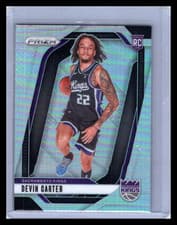 2024 2023-24 Panini Prizm Devin Carter #231 Silver RC