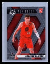 2025 2024-25 Panini Mosaic NBA Debut Donovan Clingan #261 RC