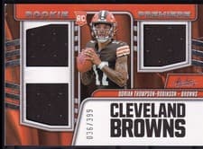 2023 Panini Absolute Rookie Dorian Thompson-Robinson #PRM-DTR 036/399 RC Patch