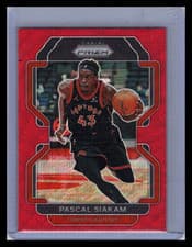 2021-22 Panini Prizm Pascal Siakam #174 Red