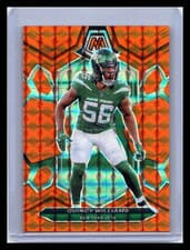 2024 Panini Mosaic Football Quincy Williams #174 Orange Reactive 128/199