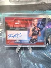 2025 Topps Chrome UFC - UFC Signatures Katlyn Cerminara #SIG-KC 1/5