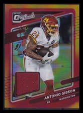 2021 Panini Donruss Optic Threads Antonio Gibson #TH-1 Patch