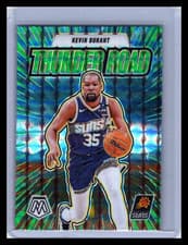 2025 Panini Prizm Mosaic Thunder Road Kevin Durant #2 Green