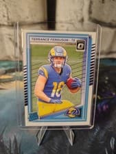 2023 Panini Donruss Optic Football Terrance Ferguson #244 Blue Rated Rookie RC