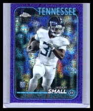 2023 2024 Topps Chrome Jabari Small #127 Purple Refractor 47/275 RC