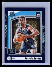 2024-25 Panini Donruss Optic Antonio Reeves #266 Rated Rookie Purple
