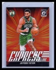 2025 2024-25 Panini Donruss Optic Express Lane Jayson Tatum #9