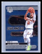 2025 2024-25 Panini Mosaic Give and Go Jalen Brunson #11