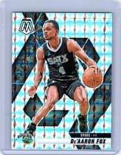 1966 2024-25 Panini Mosaic De'Aaron Fox #124