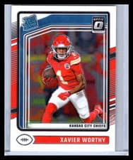 2024 Panini Donruss Optic Rated Rookie Xavier Worthy #300