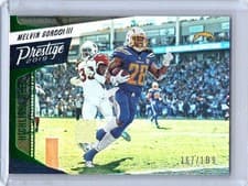 2019 Panini Prestige Xtra Points Melvin Gordon III #HH-MG 167/199
