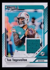 2024 Panini Donruss Threads Tua Tagovailoa #DTH-TTA Jersey Patch