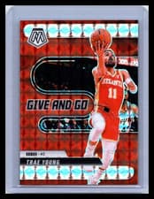 2025 2024-25 Panini Mosaic Give and Go Trae Young #8 Prizm