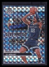 2025 2024-25 Panini Mosaic Prizm Ja Morant #3 Given and Go