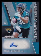 2019 Panini Prizm Sensational Signatures Ryquell Armstead #SE-RYA Autograph